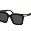 Bottega Veneta BV 1005S 001 Black-Black-Grey -Oakley Soldes Boutique 6772771 a