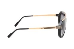 Cazal 674 001 Schwarz-gold -Oakley Soldes Boutique 6828471 b