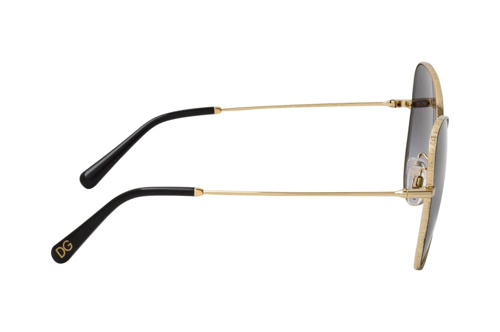 Dolce & Gabbana Dolce&Gabbana DG 2274 13348G GOLD/BLACK 4 Dolce & Gabbana Dolce&Gabbana DG 2274 13348G GOLD/BLACK – Image 2