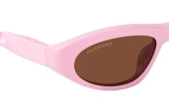 Balenciaga BB 0207S 004 PINK-PINK-BROWN -Oakley Soldes Boutique 6847219 f