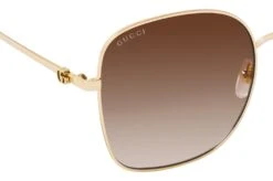 Gucci GG 1143S 002 GOLD-GOLD-BROWN -Oakley Soldes Boutique 6847464 f