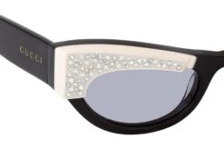 Gucci GG 1167S 001 BLACK-BLACK-VIOLET -Oakley Soldes Boutique 6847506 f