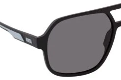 Puma PU 0368S 001 BLACK-BLACK-SMOKE -Oakley Soldes Boutique 6847573 f
