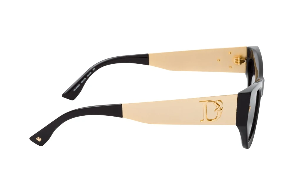 Dsquared2 D2 0033/S RHL GOLD BLCK 4 Dsquared2 D2 0033/S RHL GOLD BLCK – Image 2