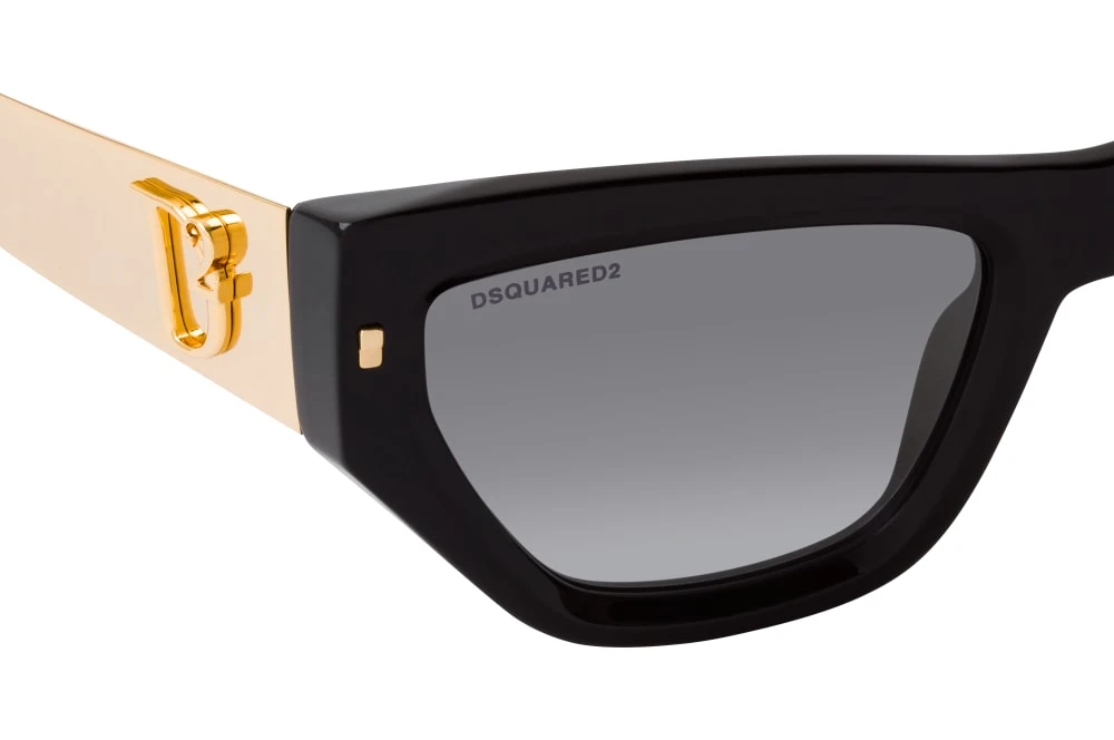 Dsquared2 D2 0033/S RHL GOLD BLCK 6 Dsquared2 D2 0033/S RHL GOLD BLCK – Image 4
