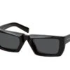 Prada PR 24YS 1AB5S0 BLACK -Oakley Soldes Boutique 6852760 a