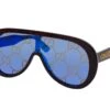 Gucci GG 1370S 002 HAVANA-HAVANA-BLUE -Oakley Soldes Boutique 6855523 a