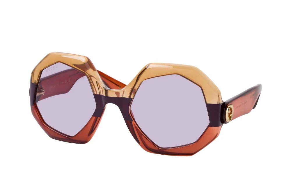Gucci GG 1242S 002 BROWN-RED-VIOLET 3 Gucci GG 1242S 002 BROWN-RED-VIOLET