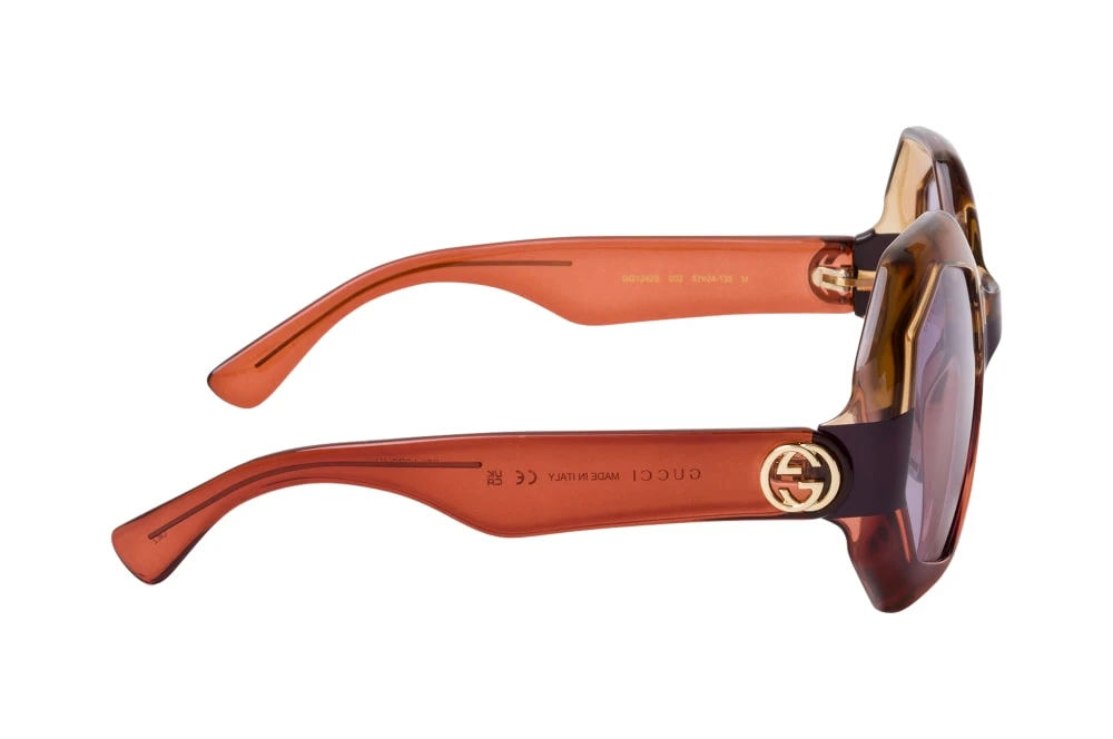 Gucci GG 1242S 002 BROWN-RED-VIOLET 4 Gucci GG 1242S 002 BROWN-RED-VIOLET – Image 2