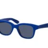 Alexander McQueen AM 0382S 004 BLUE-BLUE-BLUE -Oakley Soldes Boutique 6855835 a