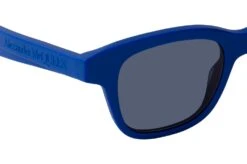 Alexander McQueen AM 0382S 004 BLUE-BLUE-BLUE -Oakley Soldes Boutique 6855835 f