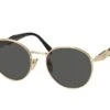 Prada PR 56ZS ZVN5S0 PALE GOLD -Oakley Soldes Boutique 6858000 a