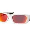 Prada Linea Rossa PS 02YS AAI04U MATTE WHITE/BLACK MIRROR GLASS -Oakley Soldes Boutique 6858011 a