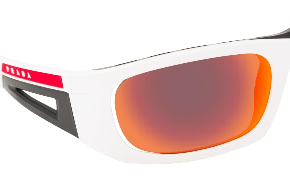 Prada Linea Rossa PS 02YS AAI04U MATTE WHITE/BLACK MIRROR GLASS 6 Prada Linea Rossa PS 02YS AAI04U MATTE WHITE/BLACK MIRROR GLASS â Image 4