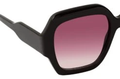 Chloé CH 0154S 001 BLACK-BLACK-RED -Oakley Soldes Boutique 6877361 f