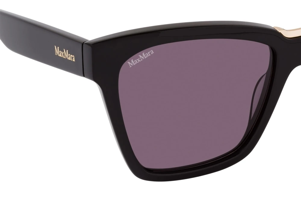 Max Mara MM 0089 01A Shiny Black 6 Max Mara MM 0089 01A Shiny Black – Image 4