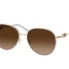 Michael Kors MK 1128J 123313 LIGHT GOLD / WHITE -Oakley Soldes Boutique 7333897 a
