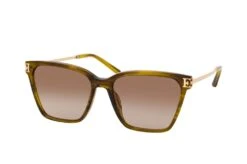 Escada SESE 47 06U8 STRIPED SHINY BROWN/GREEN